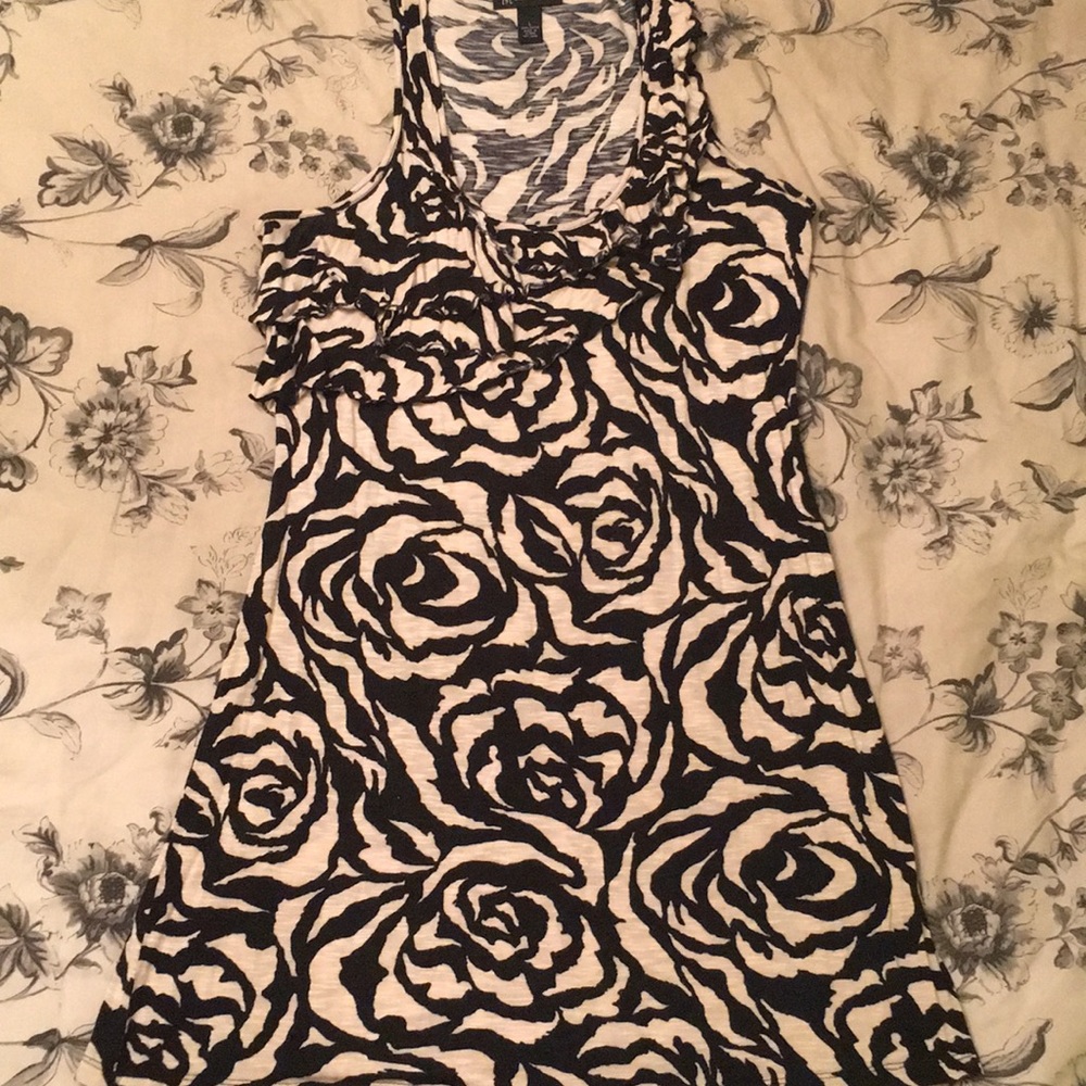 INC Dress-Black and white, fun and flirty!